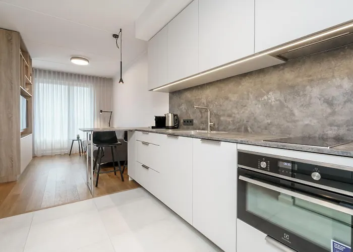 Lägenhet Dream - Modern Design With Balcony & Free Parking Tallinn